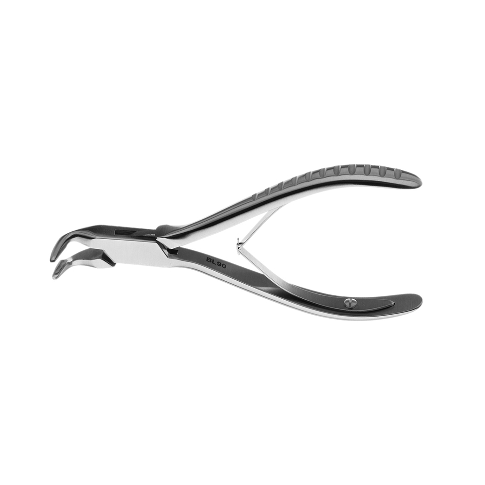 Hohlmeisselzange Blumenthal 90° gewinkelt