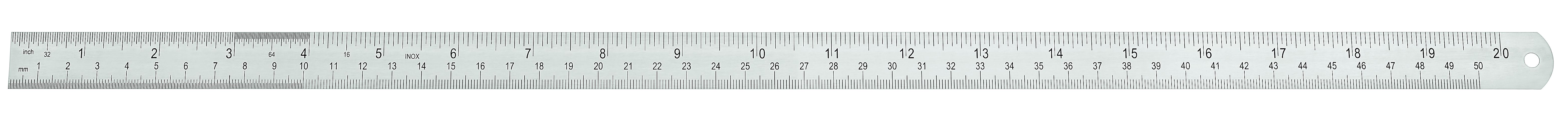 Stahllineal rostfrei 50cm