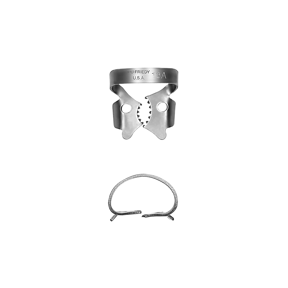 Kofferdam-Klammer #13A links, UK, Molar