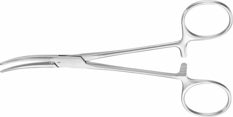 ARTERIENKLEMME CRILE GEB.140MM