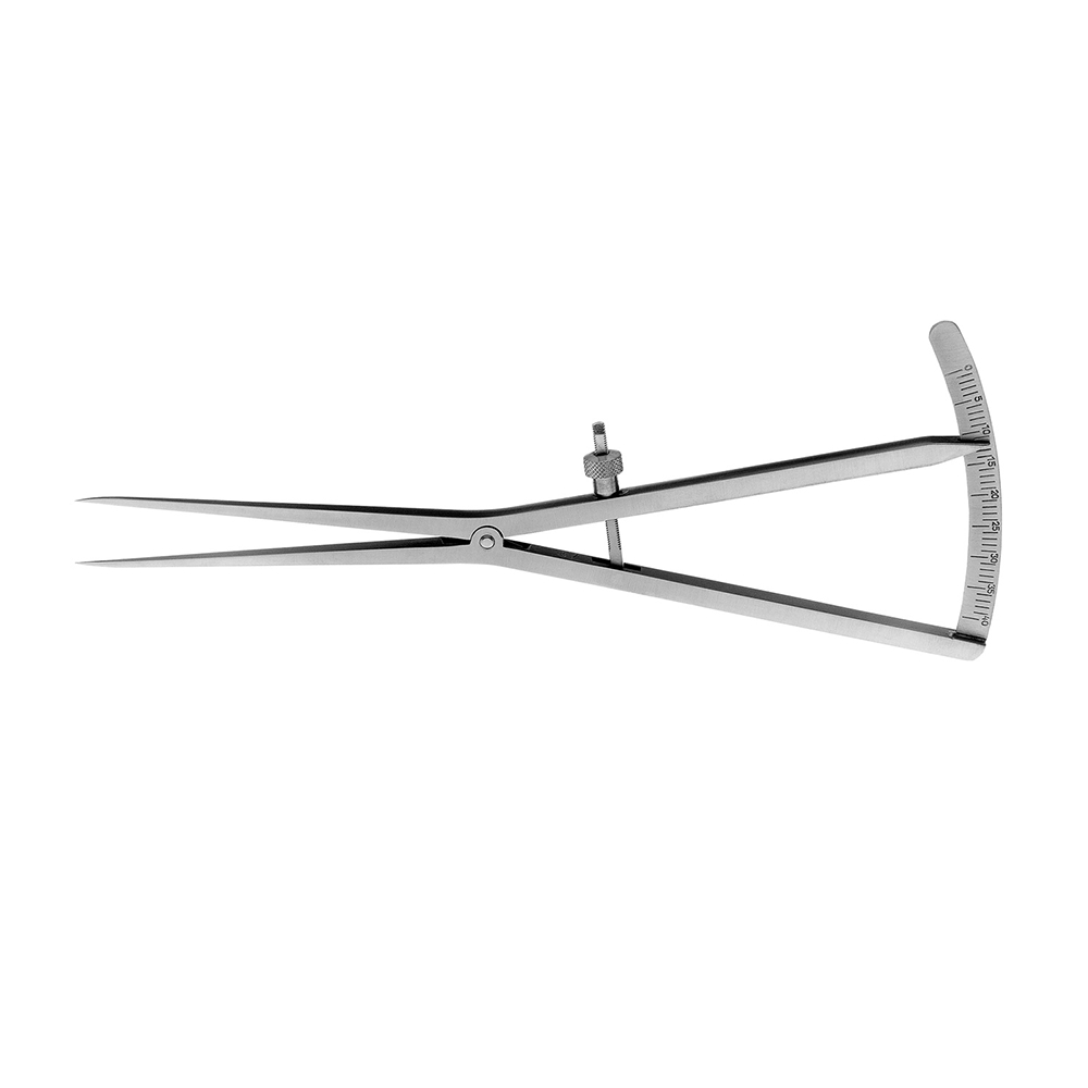 Messzirkel Castroviejo lang, gerade, 40mm