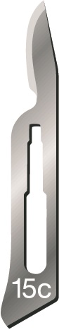Skalpellklingen |  Fig. 15c
