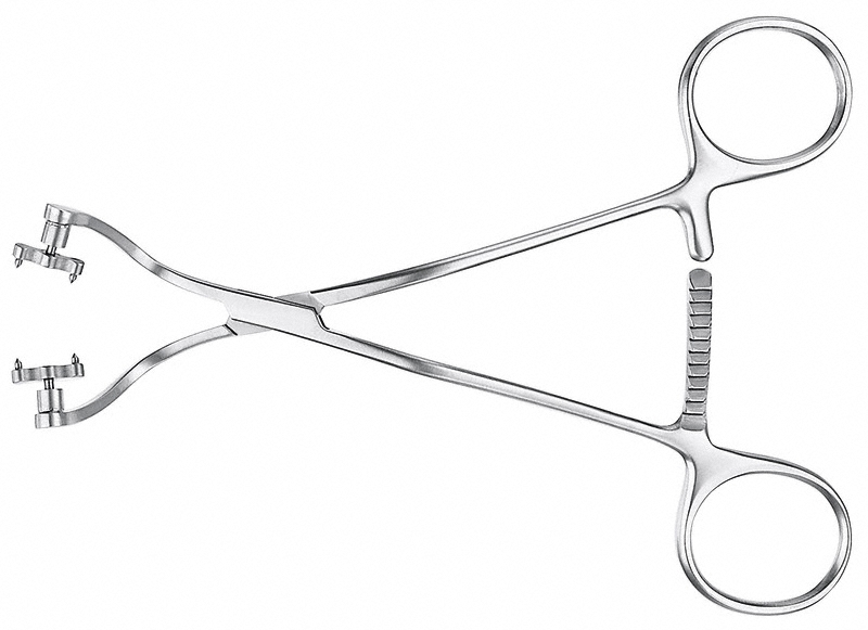 Knochenfixierzange nach Stricker